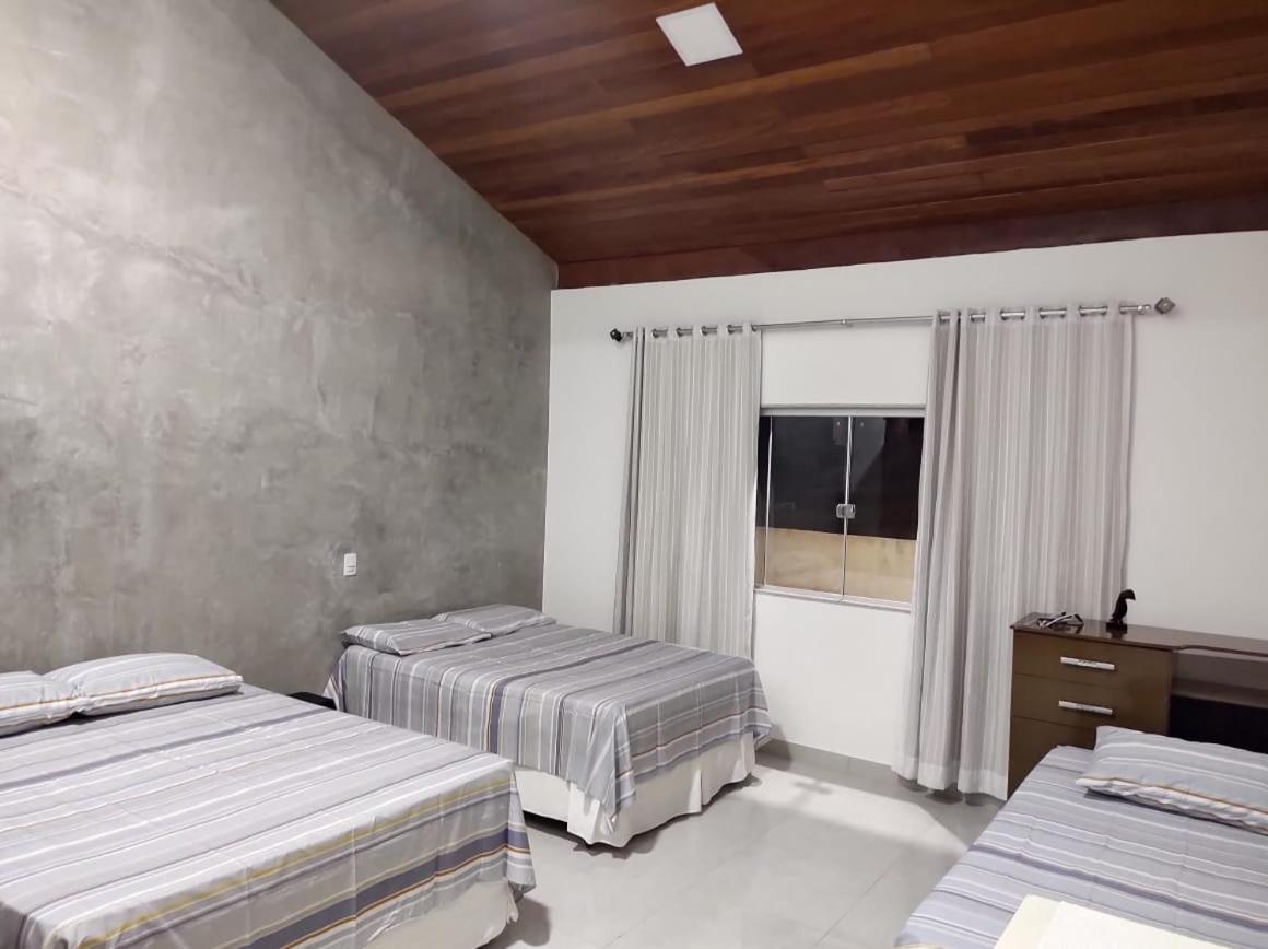 Casa De Campo Banheira, Lareira E Cachoeira Педра-Азул Экстерьер фото