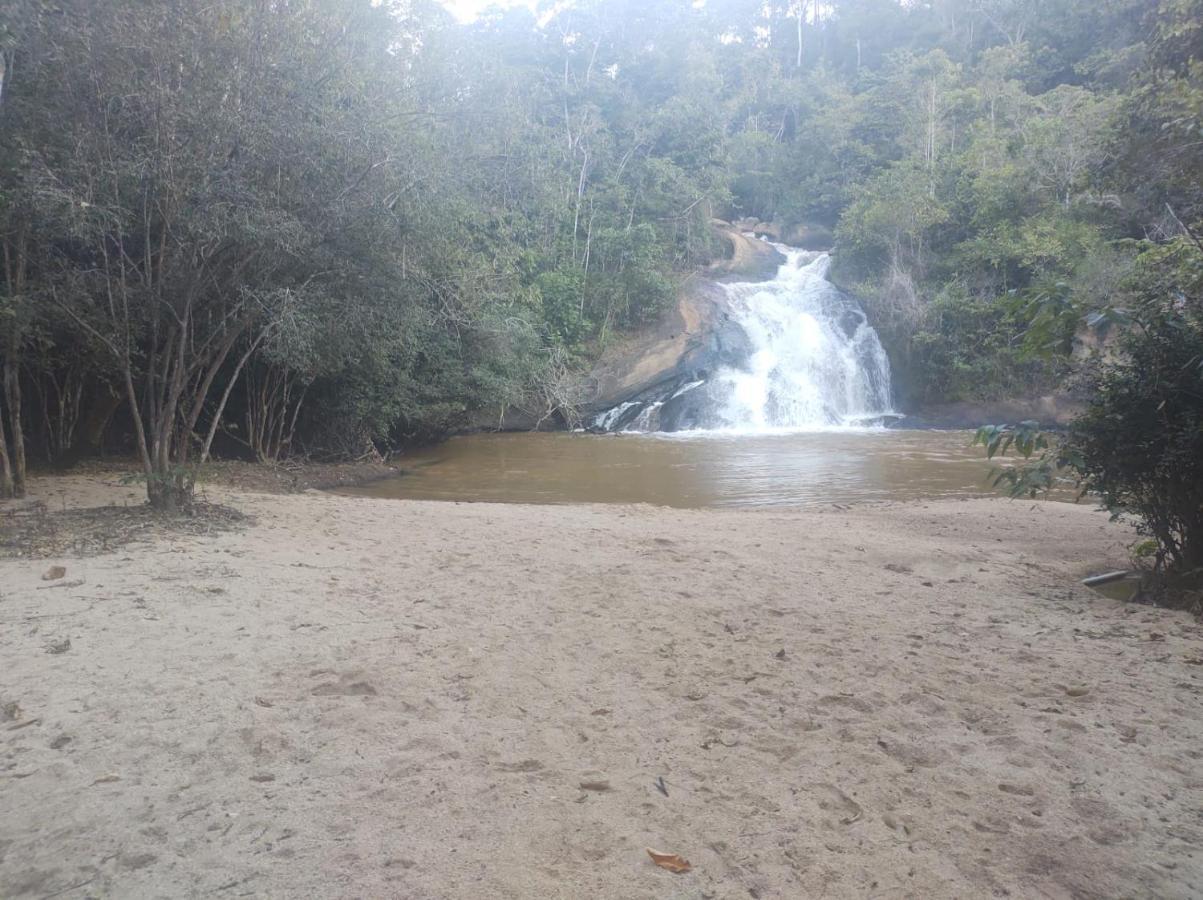 Casa De Campo Banheira, Lareira E Cachoeira Педра-Азул Экстерьер фото
