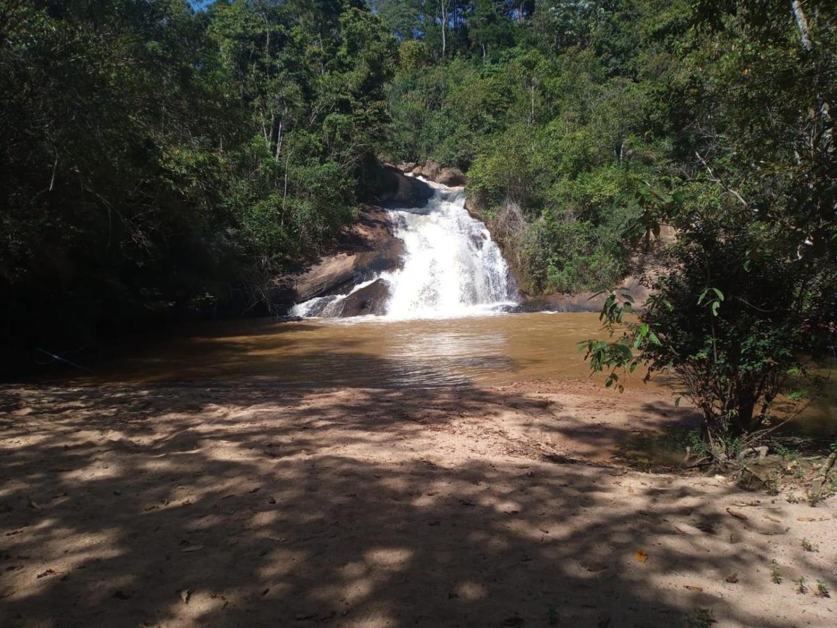Casa De Campo Banheira, Lareira E Cachoeira Педра-Азул Экстерьер фото