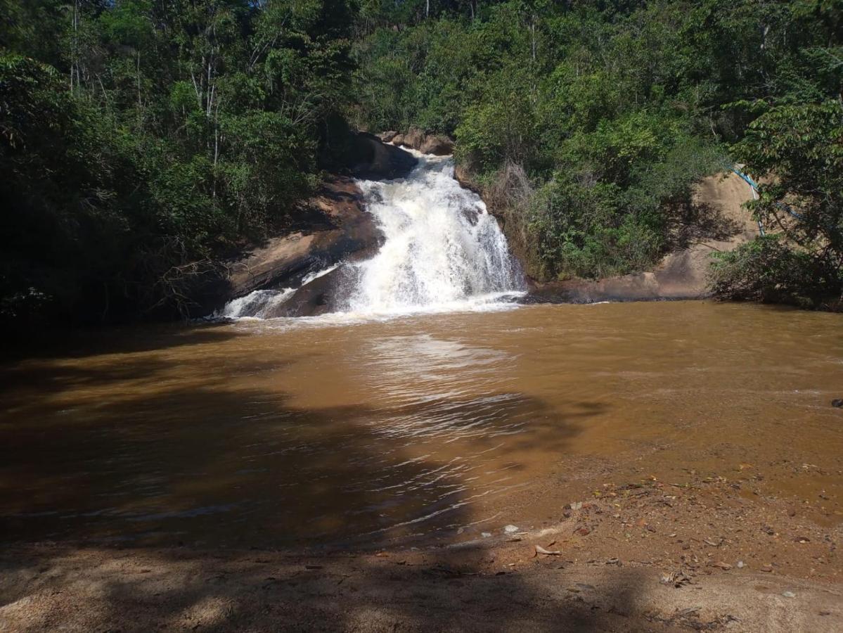 Casa De Campo Banheira, Lareira E Cachoeira Педра-Азул Экстерьер фото